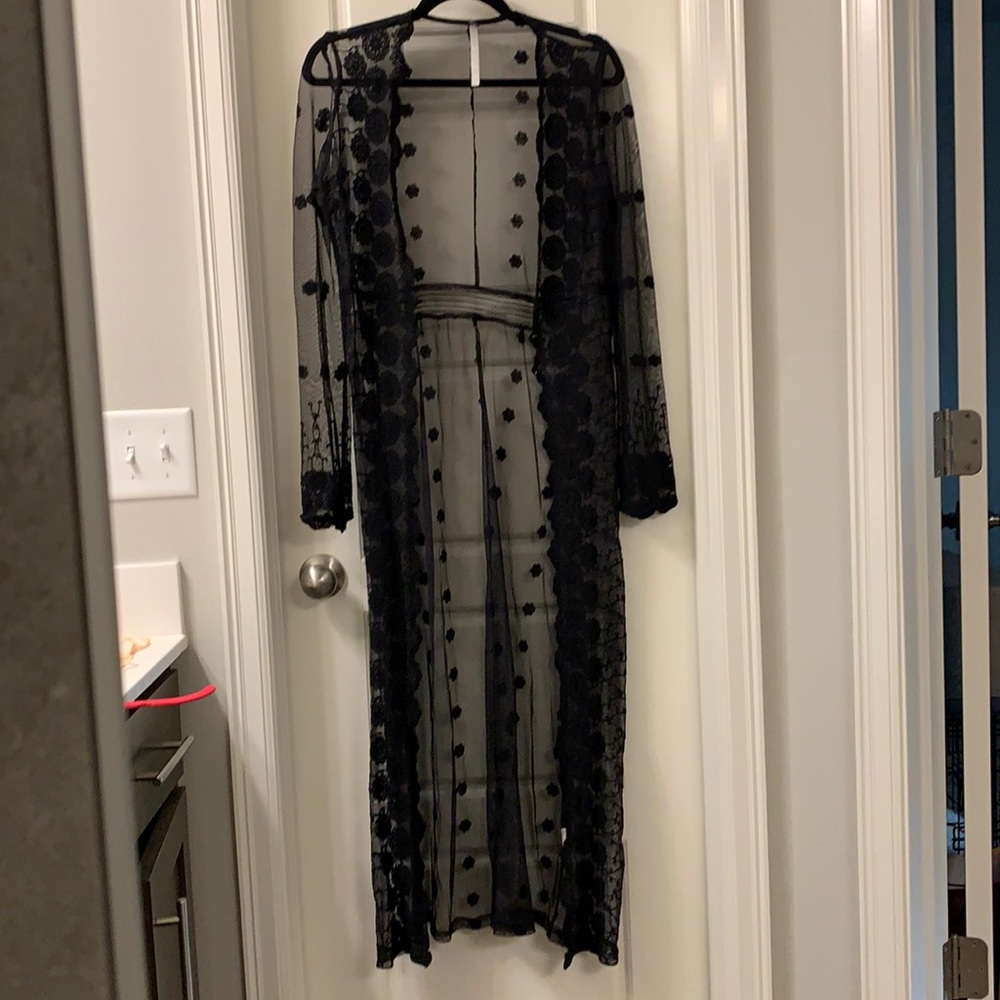 Lace cover up